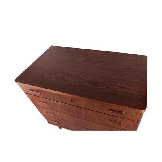 Image 1 of Vintage teak chest of 4 drawers, Denmark 1960