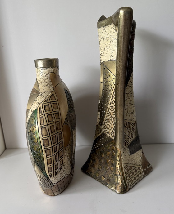 Image 1 of Alexander Kalifano vase & carafe