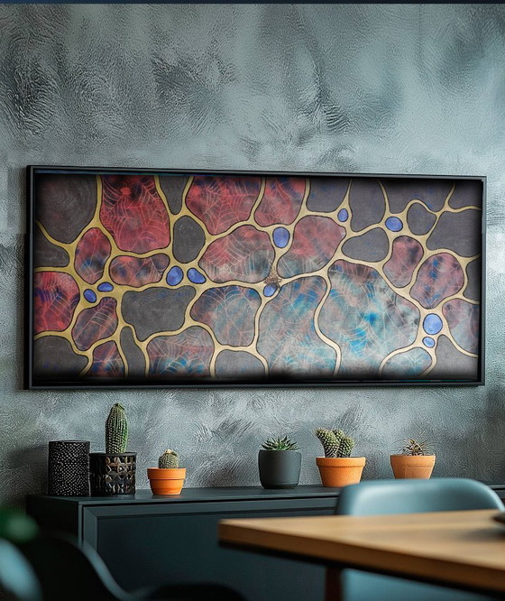 Image 1 of Pearl Abstract A1427 - original painting 210cm