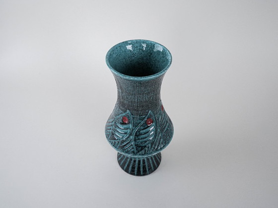 Image 1 of Ceramic vase, Fat Lava, German design, 1960s, made in West Germany