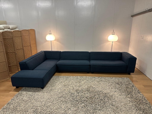 Neuzustand Fest Dunbar XL Lounge Sofa Dunkelblau - NP: 7,500