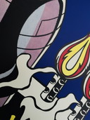 Roy Lichtenstein: "Triptychon, As I Opened Fire" - Edizione Stedelijk Museum Amsterdam 1964, 3 litografie offset