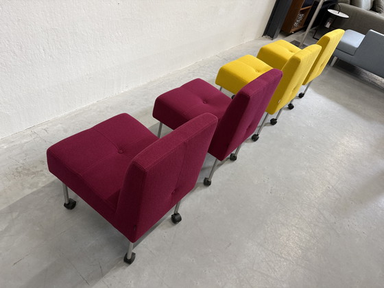 Image 1 of 4 Gelderland 7714 Button Fabric Design Chair