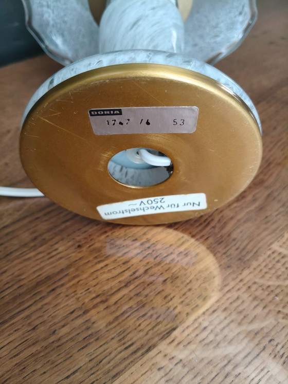 Image 1 of Mid-Century Modern, Art Deco, mushroom lamp, table lamp, Doria Leuchten,