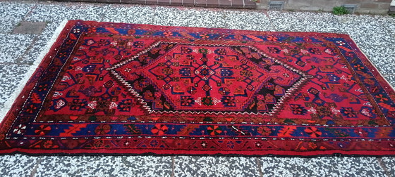 Image 1 of Hand-knotted vintage Persian rug 223x132cm