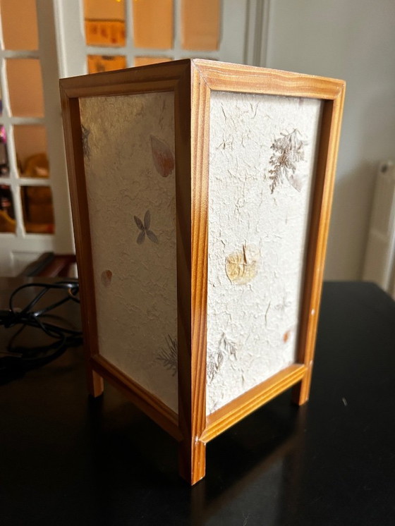 Image 1 of Coppia di lampade a fiori secchi, anni '70