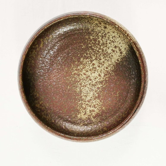 Image 1 of Grande ciotola in ceramica di metà secolo, Tromborg, Danimarca, anni '60.