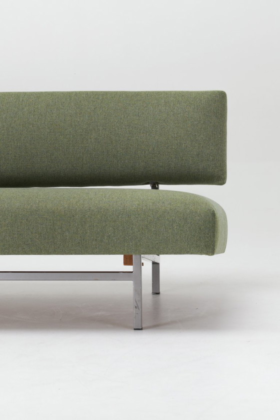 Lit de jour vert des années 1950 - TopForm – Banquettes, Textile (photo 7 of 15)