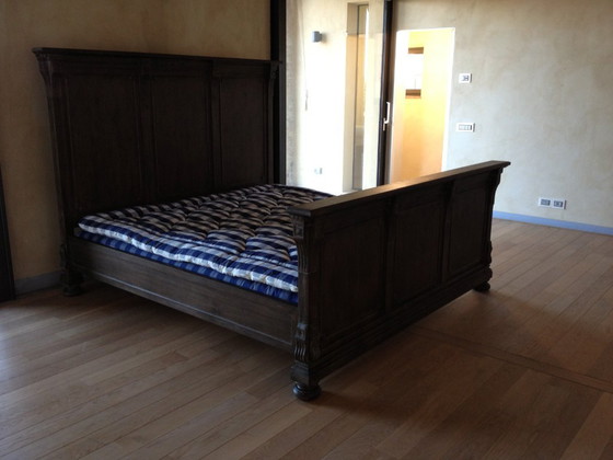 Hästens Proferia Kingsize Bed met Matras, Matrassen en bedbodems, Katoen, Blauw (foto 3 van 6)
