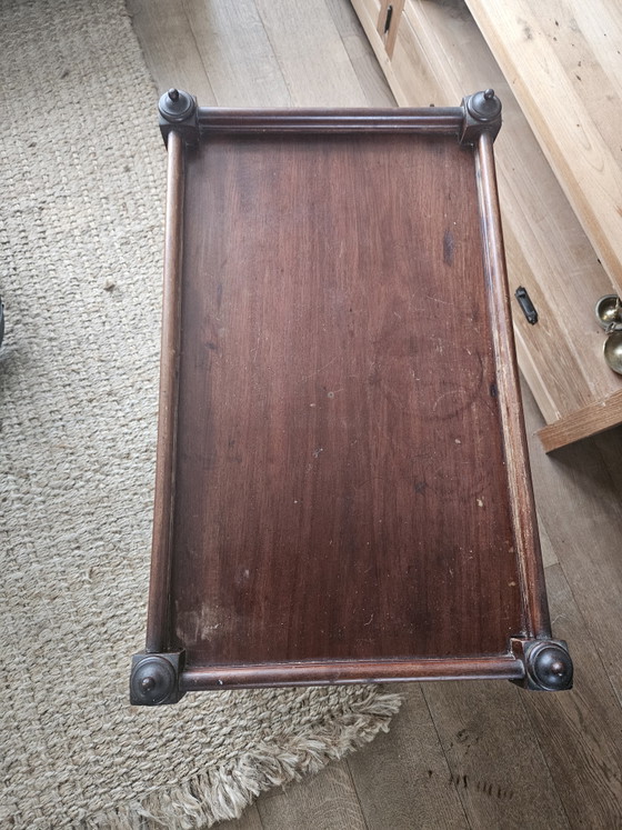 Image 1 of Unique Art Deco tea trolley from furniture factory 't Woonhuys Amsterdam, ca. 1920