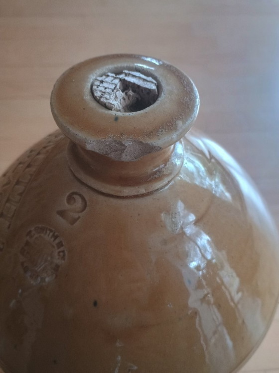 Image 1 of Antieke Engelse bierkruiken (set van 2)