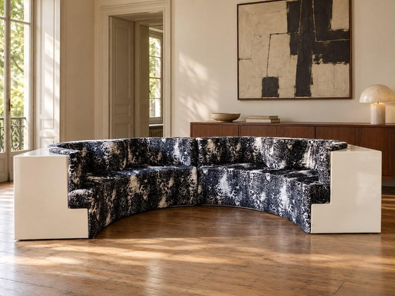 Archizoom Associati "Safari"- Divano ORIGINALE d'epoca, 2 moduli, Poltronova, ca1970 – Divani modulari (photo 3 of 5)