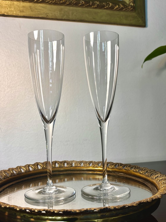 Image 1 of 2 Baccarat champagneglazen