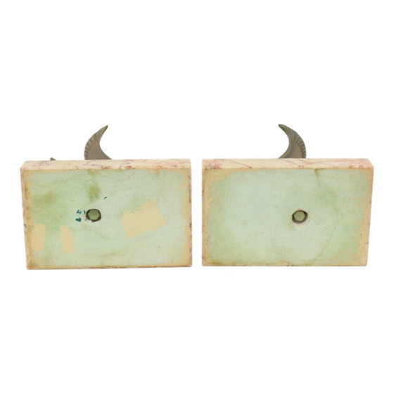 Image 1 of Art Deco Swallows Bookends