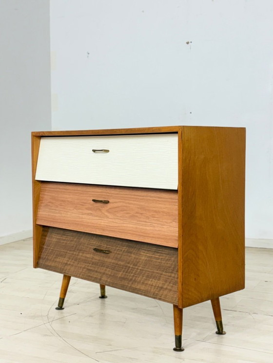 Image 1 of Prachtige vintage schoenenkast, schoenenrek, schoenenkist, halkast