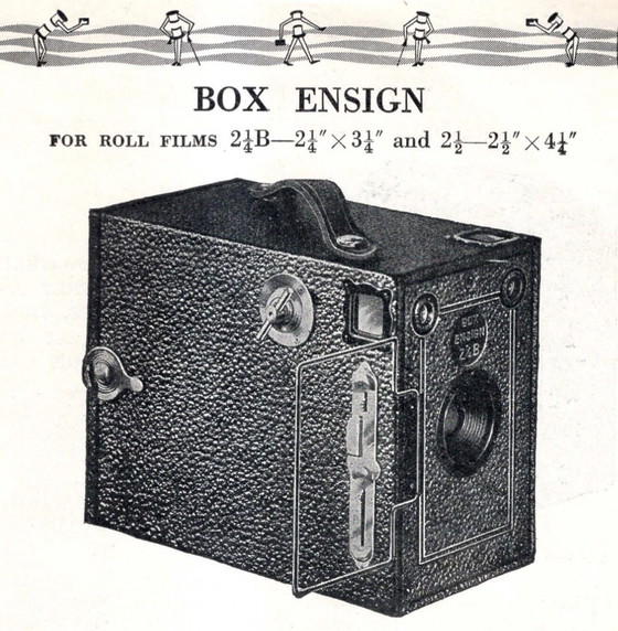 Image 1 of Ensign boxcamera repurposed lamp