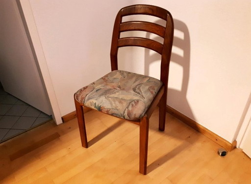Chair Dyrlund model 1591, Danish Design solid wood, teak