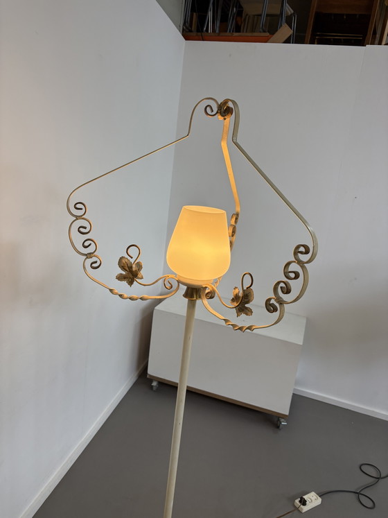 Image 1 of Vintage Art Nouveau Staande Lamp France
