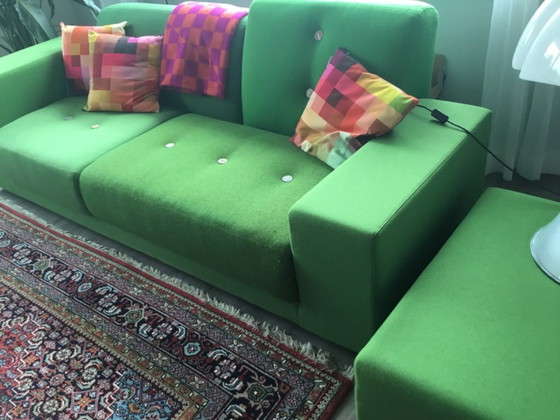 Image 1 of Vitra Polder sofá compacto con Hocker set de 2