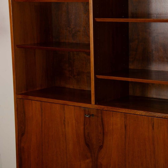 Image 1 of Rosewood secretary or bar cabinet by Poul Hundevad, 1960