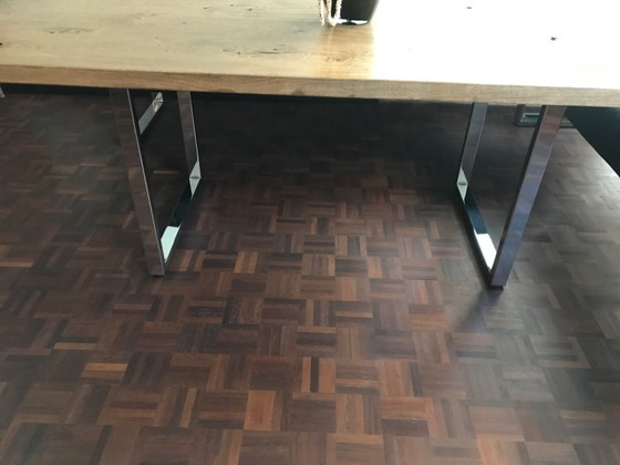 Image 1 of Solid oak table