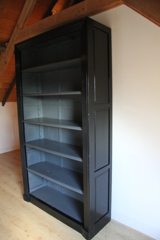 Libreria Trendy Eichholtz Nero-Grigio, 5 Ripiani Regolabili – Librerie, Wood (photo 9 of 9)