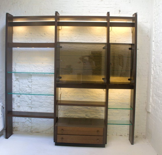 Image 1 of Vintage Duitse Omnia wandkast, 1970