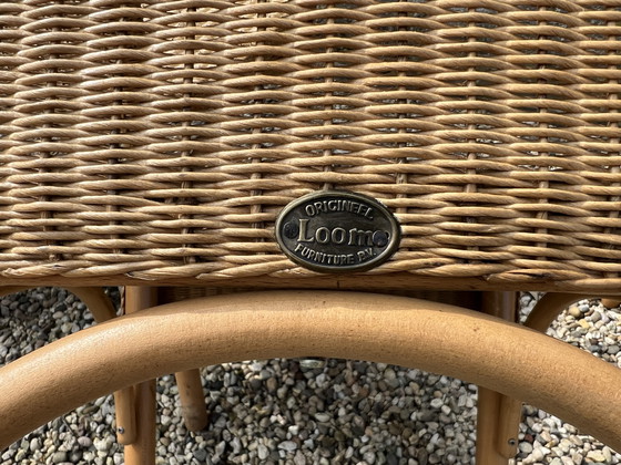 Image 1 of 4 Lloyd Loom Eetkamerstoelen