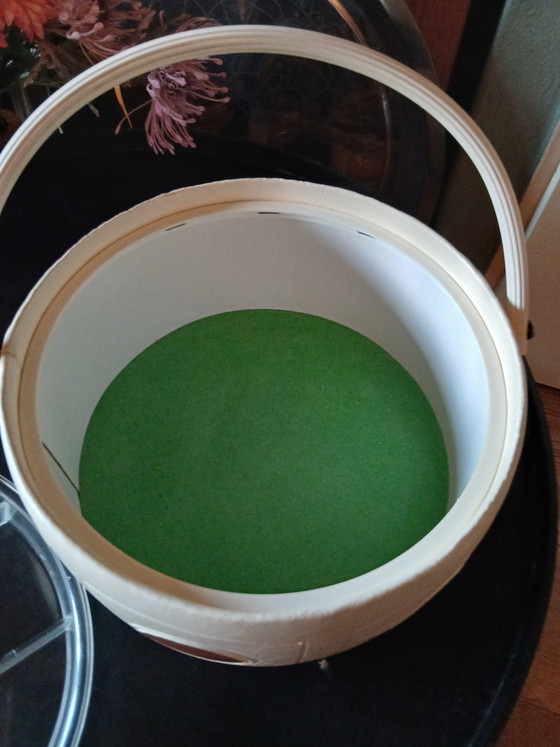 Image 1 of Vintage Space Age sewing box