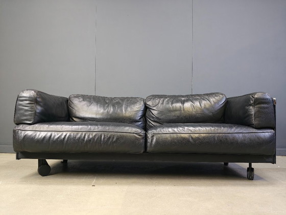 Image 1 of Vintage 'twice' bank van Pierluigi Cerri voor Poltrona Frau, jaren 90