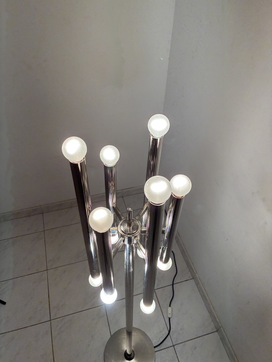 Lampada da Terra Vintage Cromata 12 Punti Luce – Lampade da terra, Chrome (photo 3 of 15)
