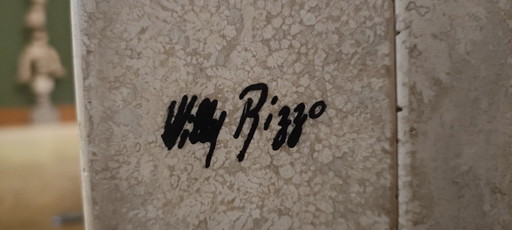 Table à manger design Willy Rizzo