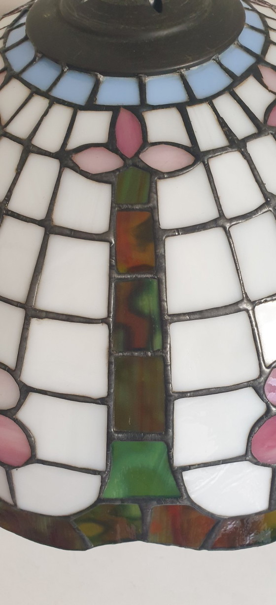 Stained Glass - Tiffany Style Lotus Flower Pendant Lamp (photo 54 of 65)