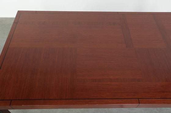 Image 1 of Beautiful, spacious 6-person Art Deco design dining table by Schuitema from the Decoforma series with unique details.