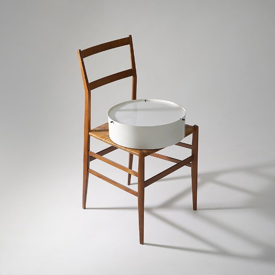 Image 1 of White ceiling lamp by Bruno Gatta for Stilnovo, 1950s - 2 AVAILABLE