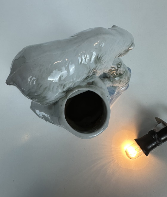 Image 1 of Art Deco (fragrance) lamp - polar bears