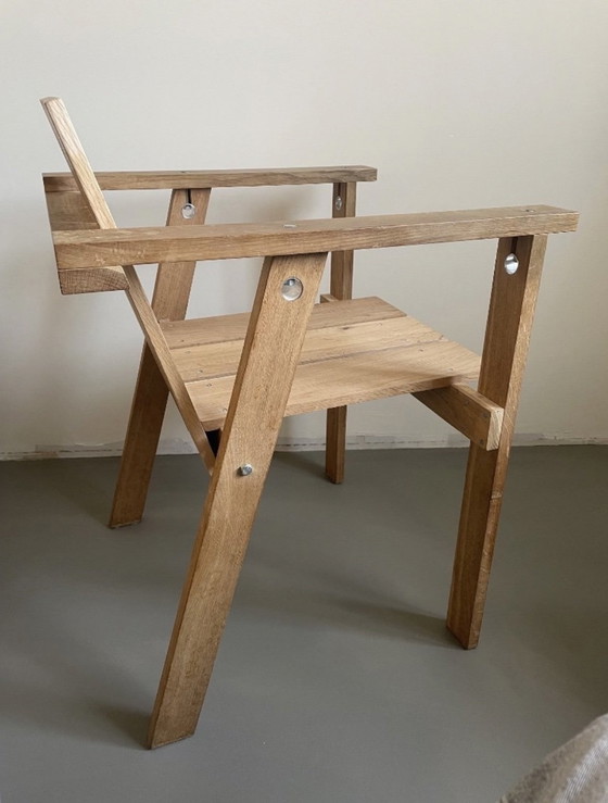 Image 1 of 2x Piet Hein Eek stoel