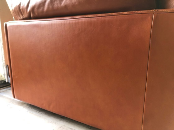 Image 1 of Poltrona Frau Socrates - Hermoso y elegante sofá de diseño italiano en color coñac