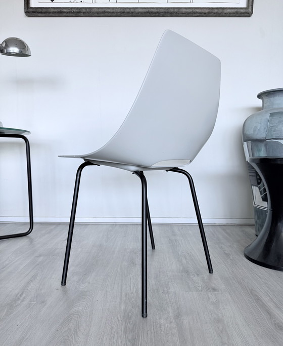 Image 1 of 4x chaises Tonneau vintage design by Pierre Guariche