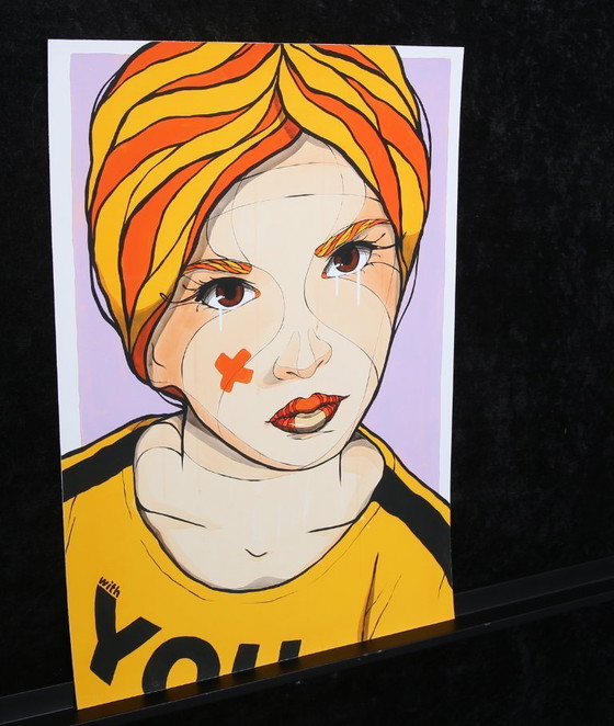 Image 1 of El Bocho - With you - 2021 - Giclee - signed by hand