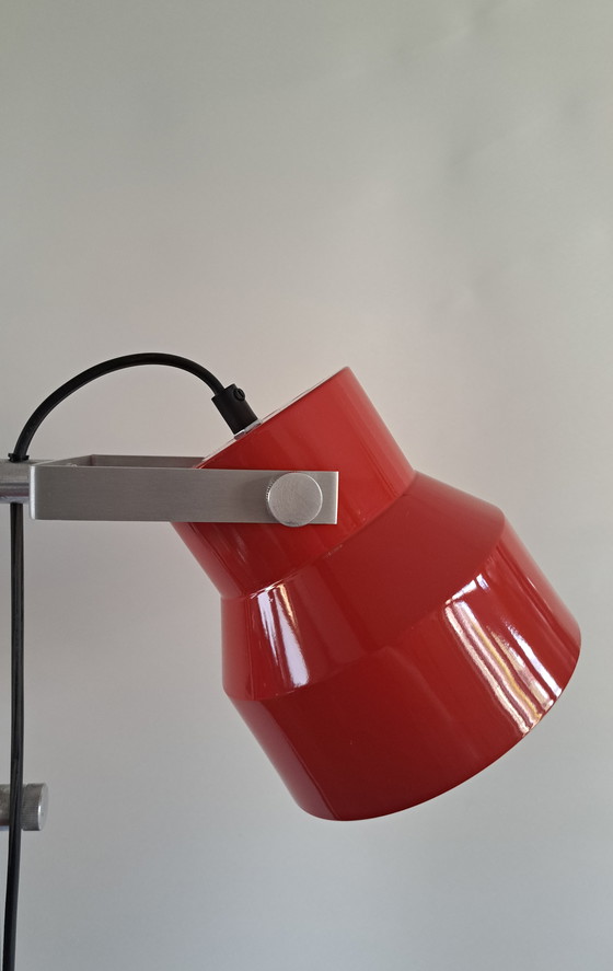 Image 1 of Vintage Dijkstra Vloerlamp / Dubbele Kelk / Jaren 70