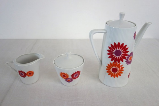 Servizio da Caffè 7P Bavaria Seltmann Weiden, anni '70 – Stoviglie, Ceramic (photo 12 of 14)