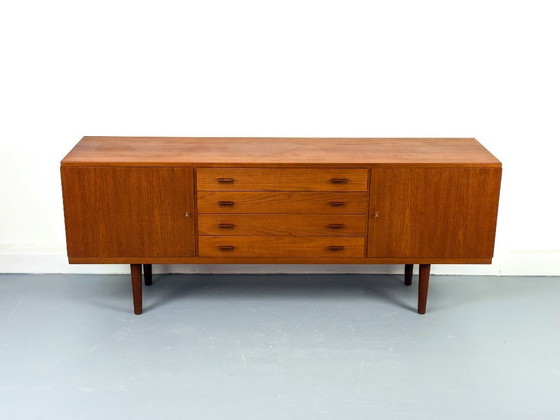 Image 1 of Teak sideboard by Hans J. Wegner for Ry Møbler, 1959