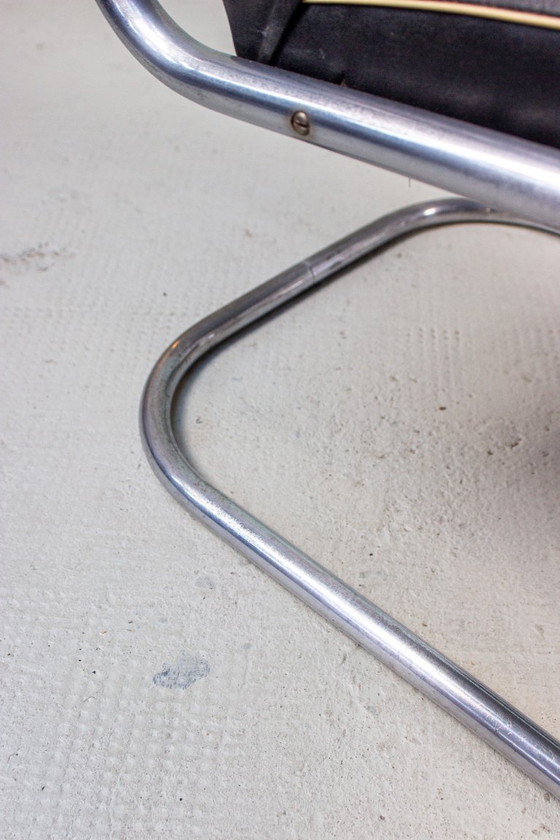 Image 1 of 1 sur 2 Fauteuil Mauser RS7 vintage, fauteuil relax, style milieu du siècle