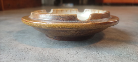 Image 1 of Kinderteller, signiert Dubois-Steingut aus Bouffioulx