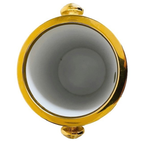 Image 1 of Raffreddatore per vino vintage placcato in argento, anni '70, Hollywood Regency