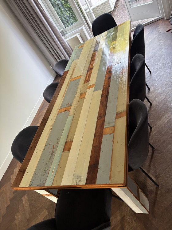 Unique table made of recycled wood – Dining tables (photo 2 of 6)