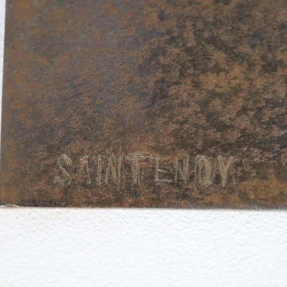 Image 1 of Sculpture du Cheval de fer par Raphaël Saintenoy, Europe, années 1960