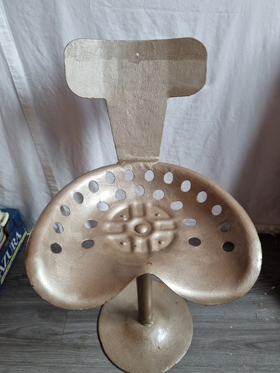 Image 1 of sedia di design con seduta a trattore