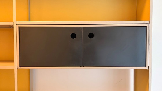 Friso Kramer Asmeta Modular Cabinet System Rare – Bookcases, Metal (photo 6 of 9)